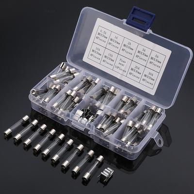 KFZ Glassicherungen Sicherungen Feinsicherung Fuse 5x20 6,3x32 Auto Motorrad