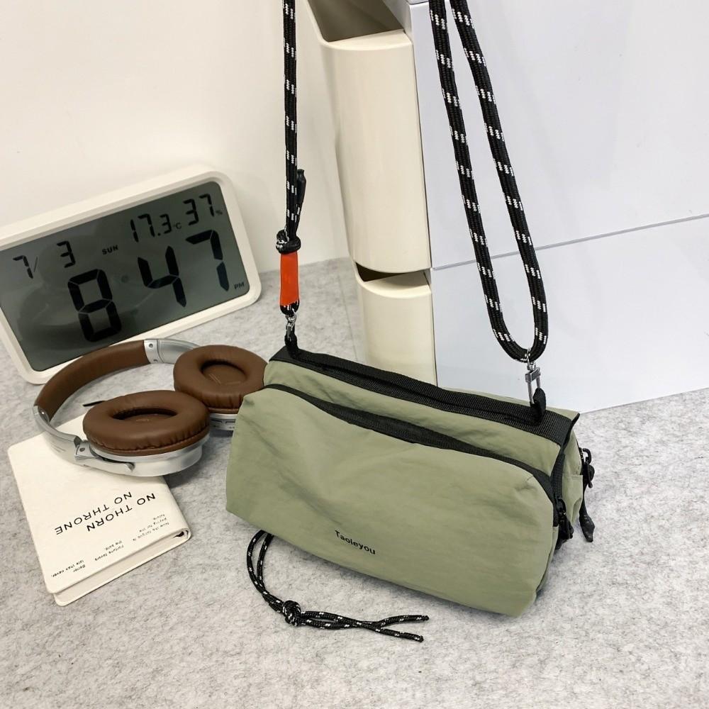 Korean Style Oxford Cloth Crossbody Bag Multi-layered Water Bottle Bag Single Shoulder Bag  Men