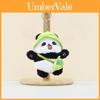 Uroczy pluszowy brelok do kluczy Panda z uroczym kapeluszem, kreskówkowy design, dla dzieci i kolekcjonerów