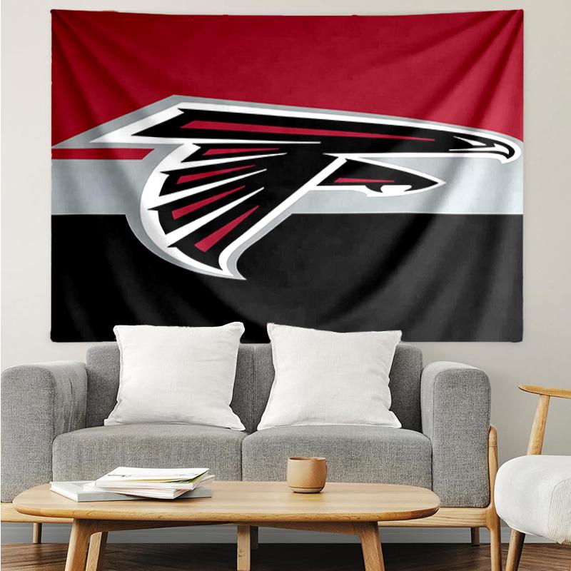 Falcons Logo Quick-Dry Tapestry Hanging for Bedroom,Livingroom, Playroom,Decor Art Room Wall Tapestry Holiday and Birthday Gifts