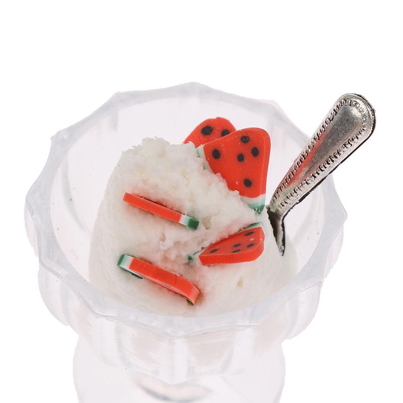 1:12 Poppenhuis Miniatuur Mini IJscoupes Model Doe-het-zelf Speelgoed Voedsel Accessoire
