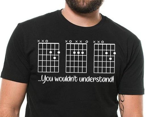 Gift For Dad T-T-shirt Dad Best Musician Gifts Gift For Dad Guitar Dad Cool T-shirt M