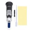 Brix Refractometer Meter Gauge Dual Scale Handheld Measuring Tool for Sugar Brewing