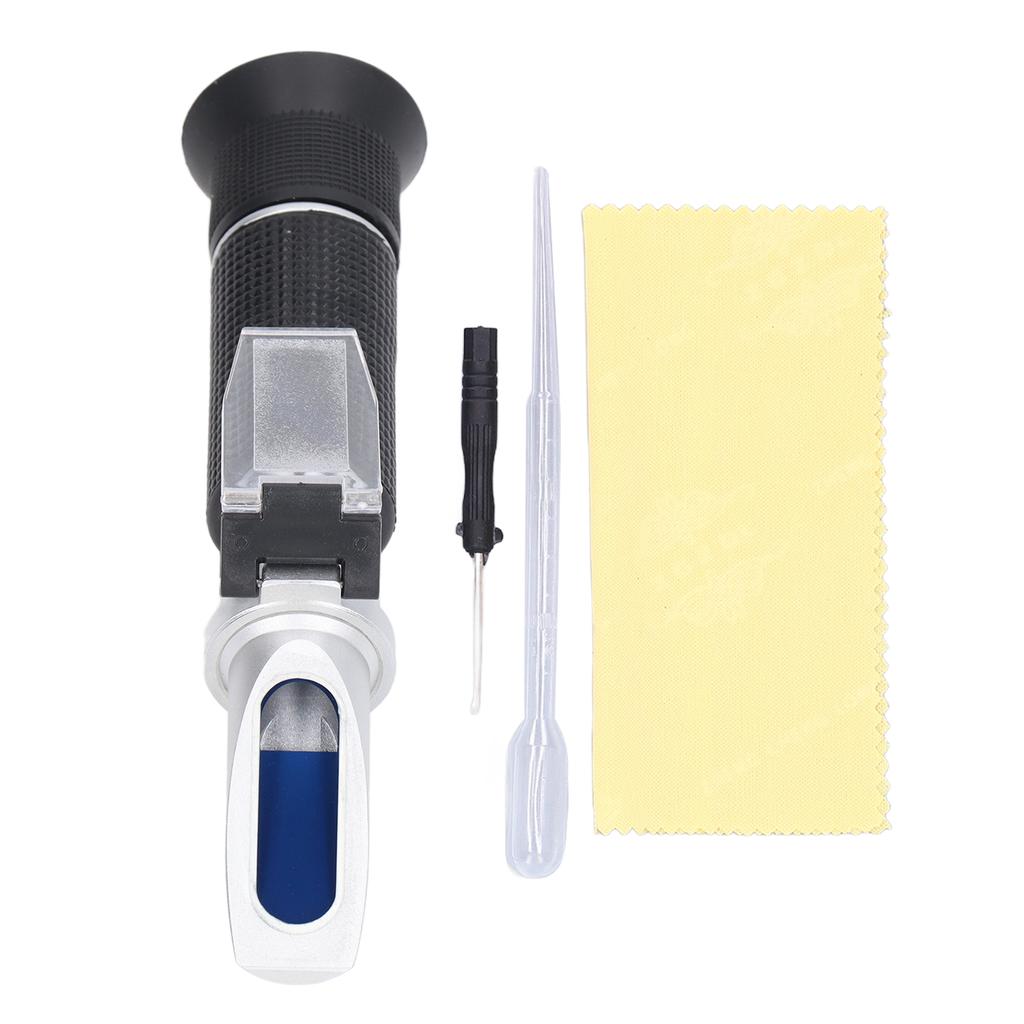Brix Refractometer Meter Gauge Dual Scale Handheld Measuring Tool for Sugar Brewing