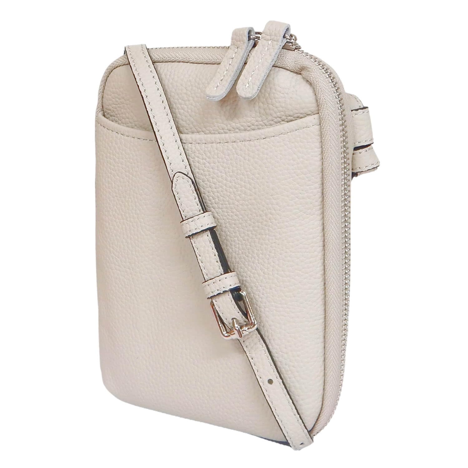 

Genuine calf leather smartphone shoulder bag for cute smartphone smartphone smartphone shoulder bag [ishly] Togo/YKK women, large, lightweight, pouch,