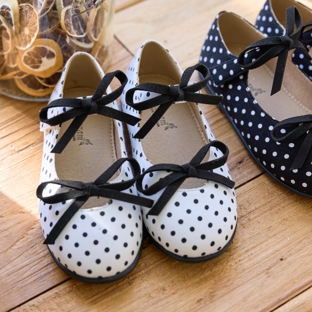 [Babyzzam] Girls' Lisa Flat White [Y984-10001]