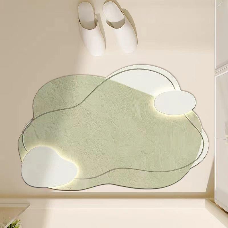 

Коврик для ванной, диатомовая грязь, нескользящая впитывающая подушка, туалет, кухонная подушка для ног, коврик для туалета у двери в туалет 40X60cm 15.7X23.6in