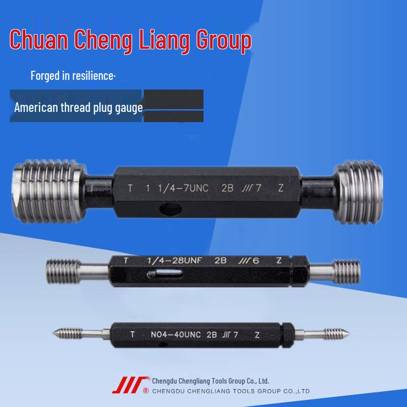 US Thread Plug Gauge: 1 3/16-8, 1 3/16-12, 16, 20 UN Go/No-Go 12 TPI Go/No-Go Gauge