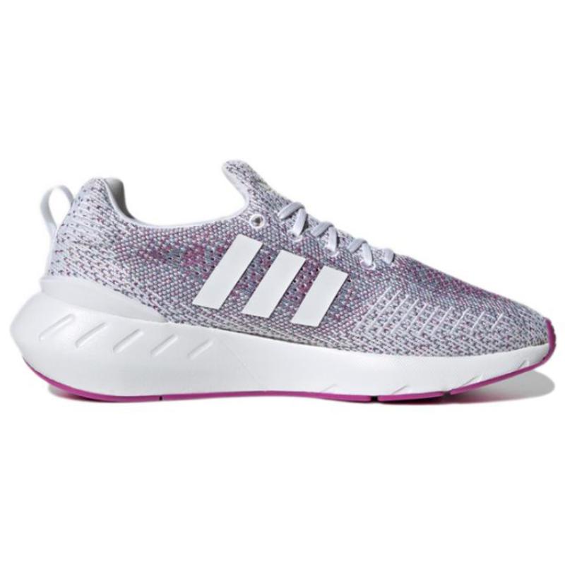 Adidas Originals Swift Run 22 Shoes 'Grey / Fuchsia' Women's Sneakers GV7980