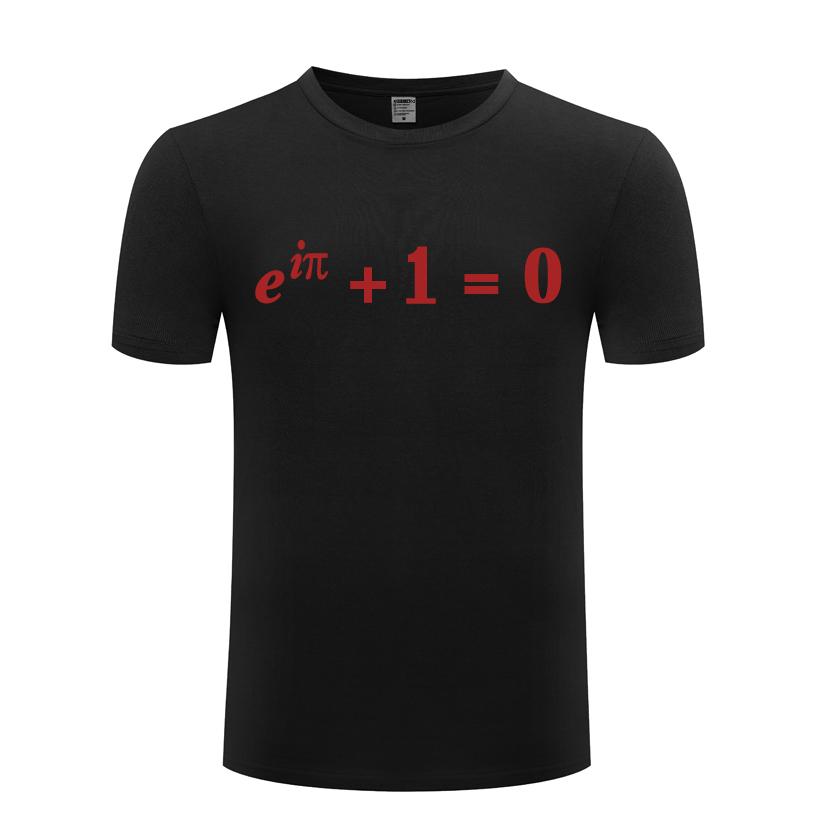 Euler Equation Identity Nerd Geek Science Funny T Shirt Tshirt Unisex New Short Sleeve O Neck Casual Tshirt Top Tee