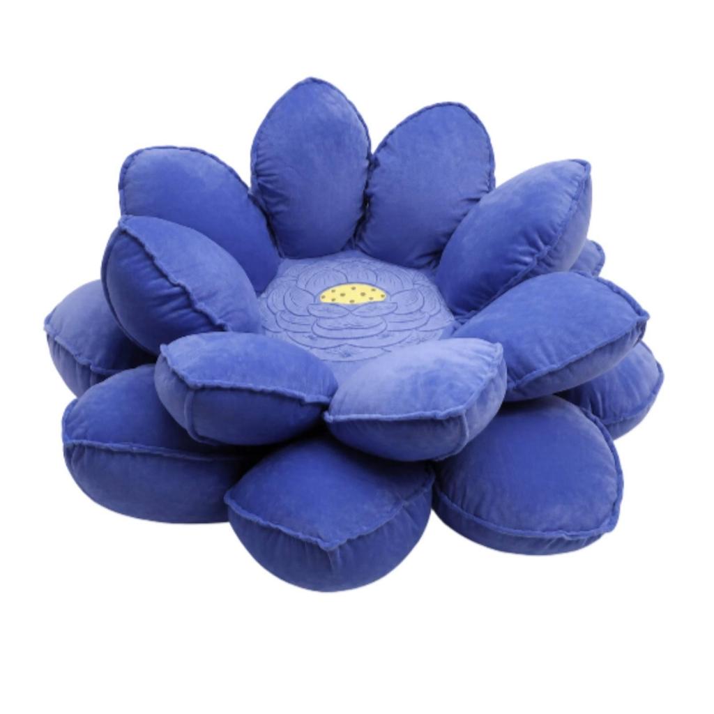 Flower Floor Pad Padded Seat Cute for Bedroom
