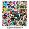 50 Sheets Trendy Dice Graffiti Stickers for Phone Cases, Skateboards, Luggage - Cool and Creative Decoration
