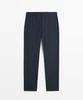 Masimodutti 100% Elastic Linen Pants