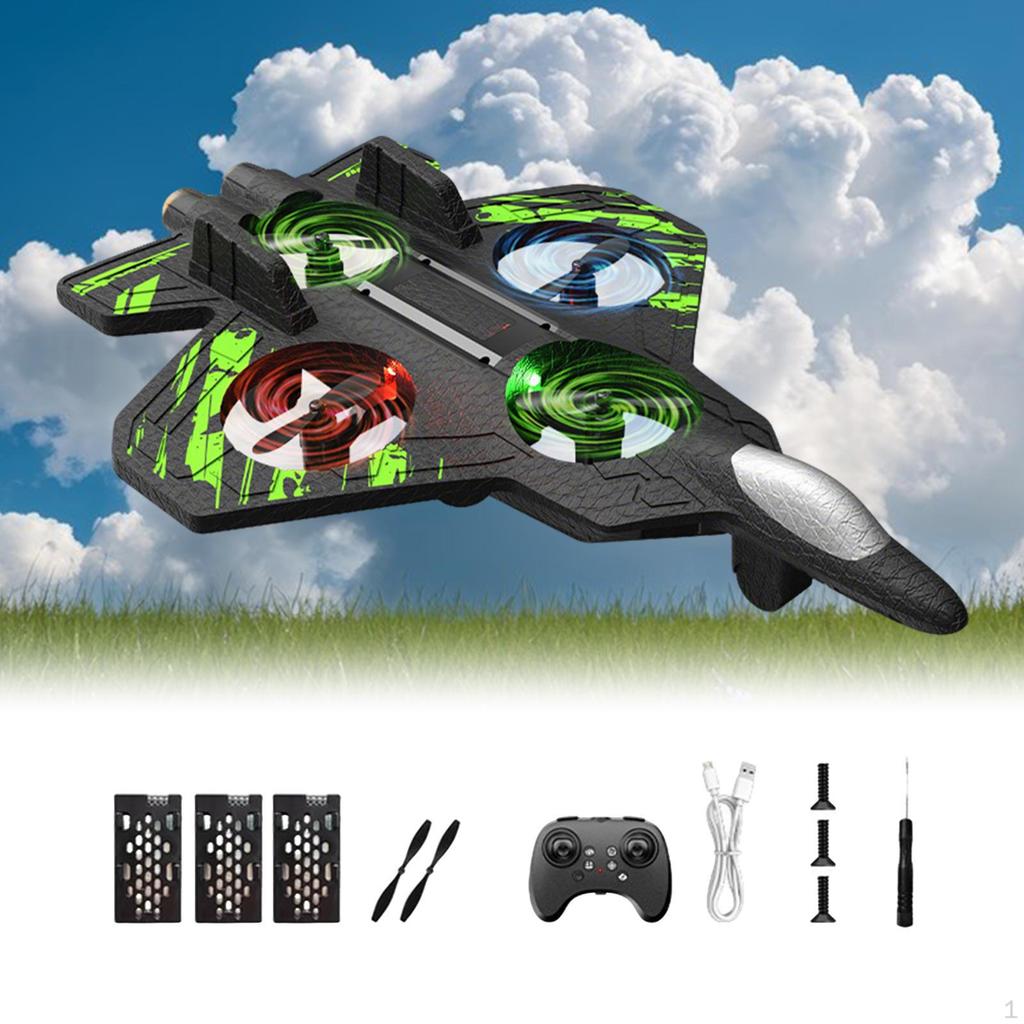 Foam Remote Control Airplane RC Speed,Easy to 360° Flip Aircraft Fighter Jet