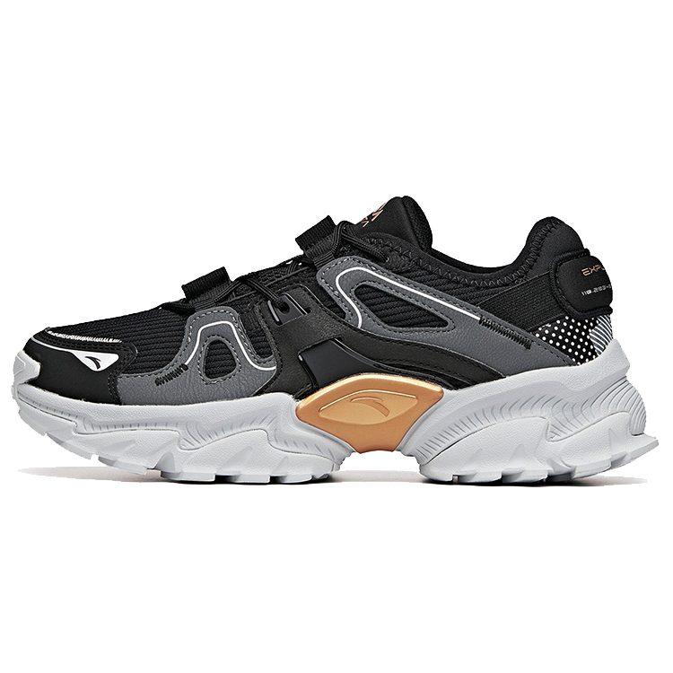 Anta Outdoor Collection Synthetic Leather, Textile Cushioning Slip Resistant Abrasion Resistant Breathable 122016601-1