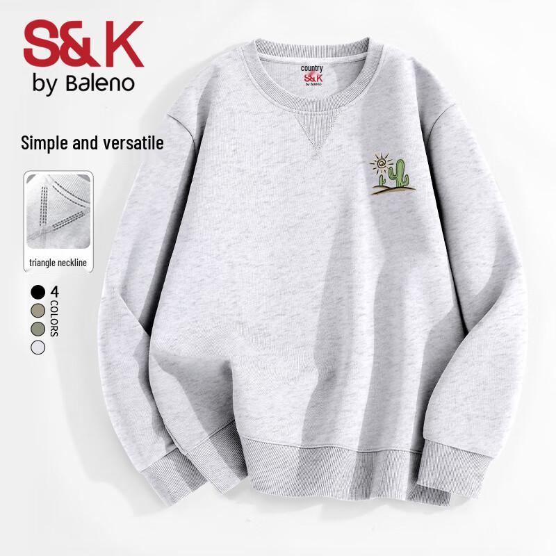 Baleno S&K Series Men's Relaxed Fit Round Neck Graphic Sweatshirt