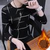Herren T-Shirt Langarm Rundhals Pullover Weich Junger Stil Warm Bequem Rundhalsausschnitt Lässig Frühling Oberteile für den täglichen Gebrauch