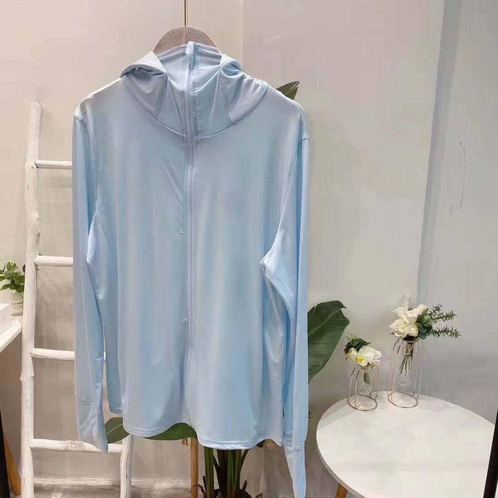 Little Rabbit Generation Sunscreen Clothing Women's Spring Solid Color UV Protection Hooded Jacket Sunscreen Ice Silk Sunscreen Clothing
