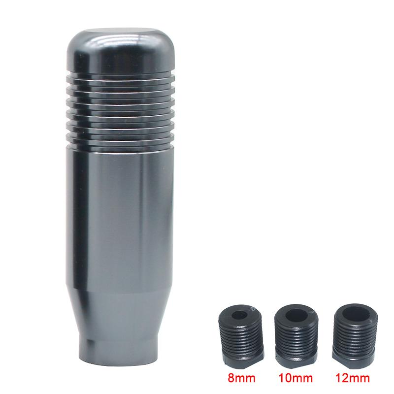 Universal 8.5cm Car Gear Shift Knob Stick Manual Transmission Aluminum Extended Gear Shifter Gear Head Knob Auto Accessories