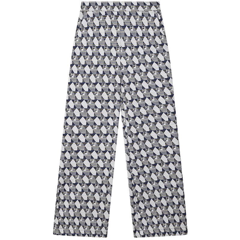 

FILA Emerald Women s All-Over Print Wide-Leg Knit Pants XL