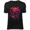 Valentine Gothic Skull - Radiant Mushroom Bouquet Fantasy Art