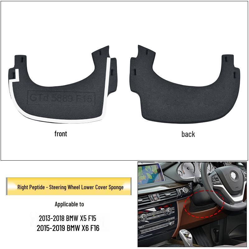 BMW X5/X6 E70/F15 Steering Column Lower Trim Panel Protective Cover