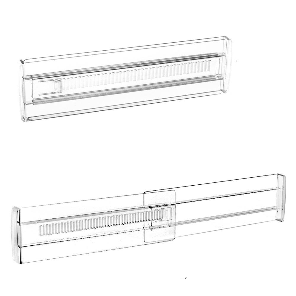 New Transparent Drawer Dividers Telescoping Adjustable Drawers Separators DIY Multifunctional Wardrobe Segmentation Cabinet