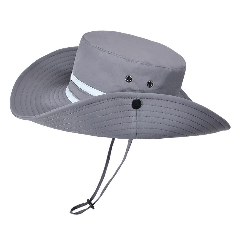 

Весенне-летняя солнцезащитная шляпа для детей, для активного отдыха, альпинизма, спорта, дышащая, с защитой от солнца, модная, универсальная, шляпа-ведро с большими полями