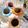 45X45Cm Sunflower Flower Cushion Cartoon Contains Filler Soft Sofa Hugging Pillow Velvet Autumn And Winter Warm Chair Cushion