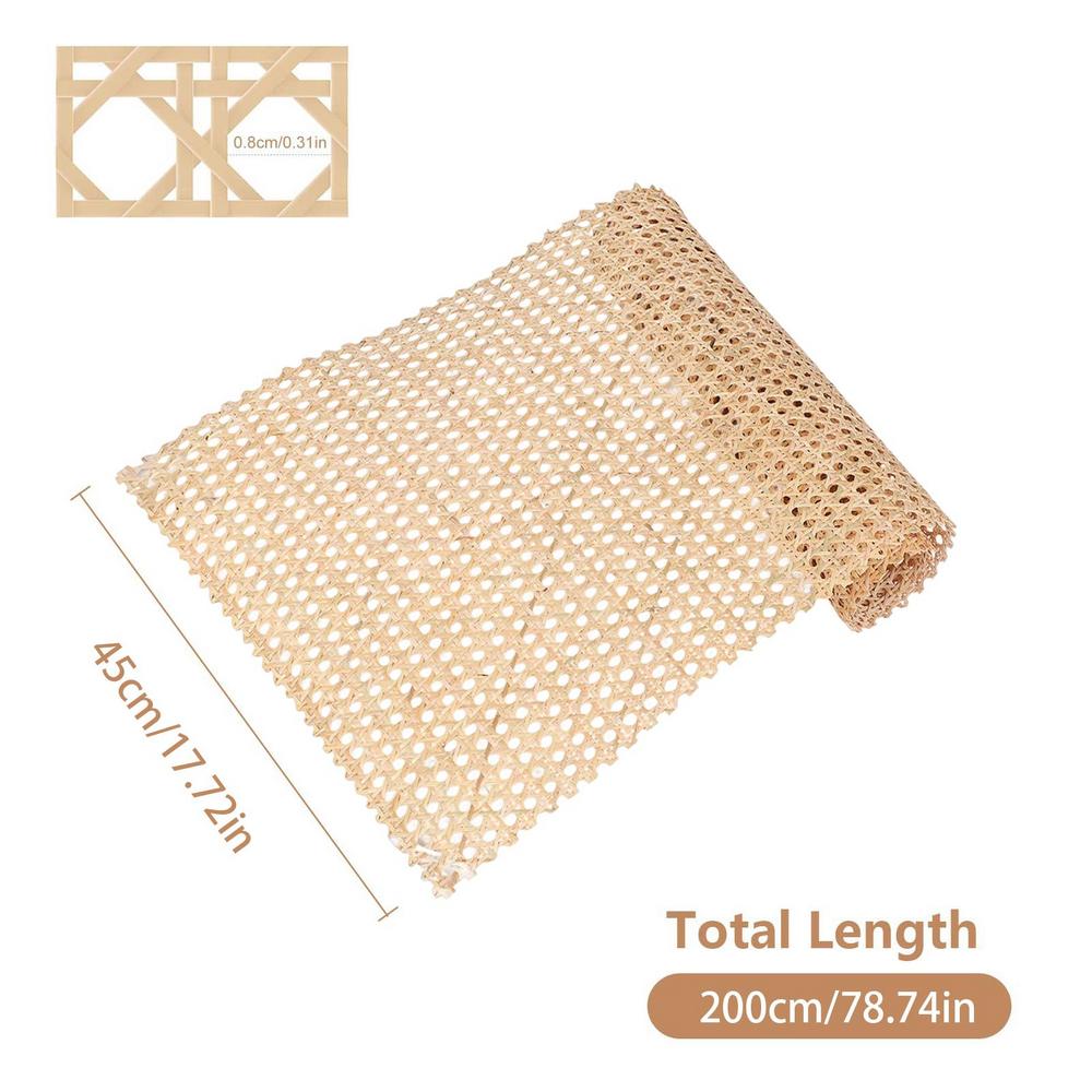 Szerokość 35-60 cm Długość 1-2 metry Rolka plecionki z tworzywa sztucznego, rattanu, trzciny, wikliny Arkusz wiklinowy Materiały do majsterkowania, meble ogrodowe, krzesła, stoły