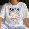 Funny Swan Shirt - Retro Birds & Birding Gift - Sarcastic Swan Clothing