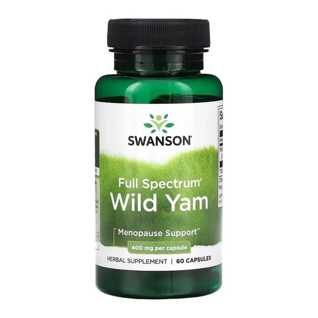 Full Spectrum Wild Yam, 400mg - 60 caps