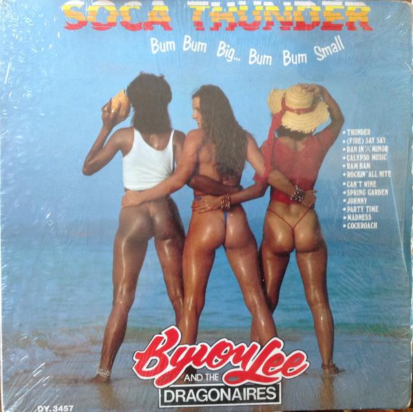 

LP Record BYRON LEE THE DRAGONAIRES Soca Thunder DY3457 DYNAMIC SOUNDS 1987 Jamaica Reggae Ska Dub Used