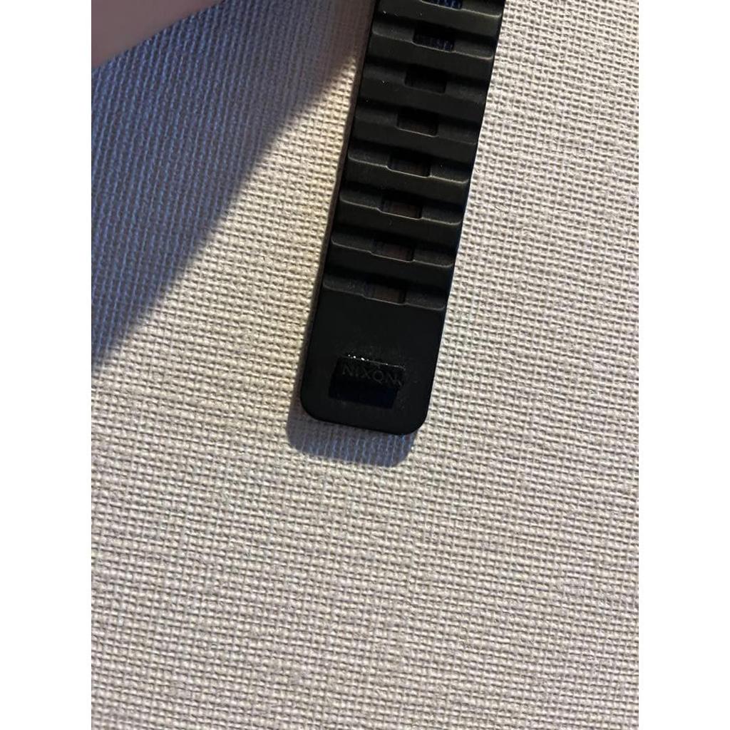 Used NIXON digital watch 100M TIDE black