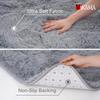 VIKAM Large Carpet for Living Room Decor Rugs Fluffy Thick Plush Carpet For Bedroom Large Area Rug Crawling Mat Gray Black pink