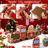 24 Empty Advent Calendar Boxes To Fill Red Green Christmas Train Gift Boxes 24 Days of Christmas Countdown Calendar for Kids Xmas Party Decoration