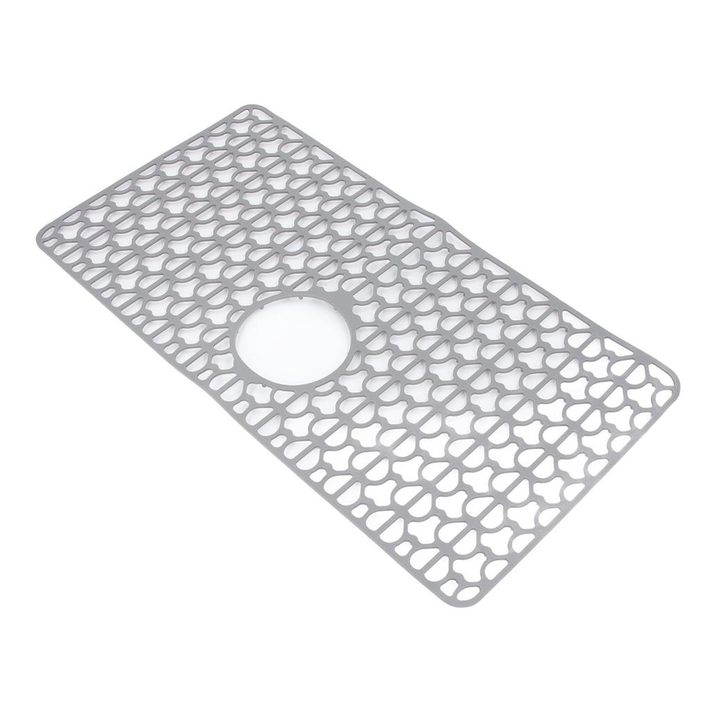 Kitchen Sink Mat Silicone Scratch Resistant Anti Slip Water Proof Reusable Multifunction for Dishes