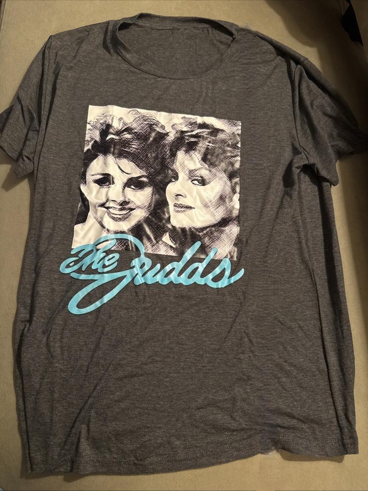 

The Judds TShirt Naomi amp Wynonna Portrait Graphic Tee Charcoal Grey PA7194 Unisex T-Shirt S
