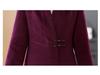 2025 Women's Slimming Long Cashmere Coat - Double-Sided Wool & Over-the-Knee Design for Autumn/Winter