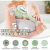 2025 Electric Body Brush Back Scrubber For Shower 5-in-1 Rechargeable Exfoliating Back Brush Non-slip Long Handle Deep Cleansing Massaging Spin Brush