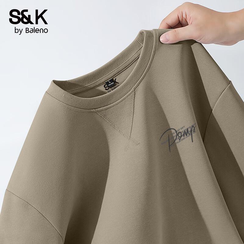 Baleno Men's S&K Series JPB Letter Graphic Sweatshirt