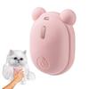 Dog Steam Brush, Rechargeable, Double Comb, Electric Grooming Tool, Portable for Long-Haired Pets, Anti-Static