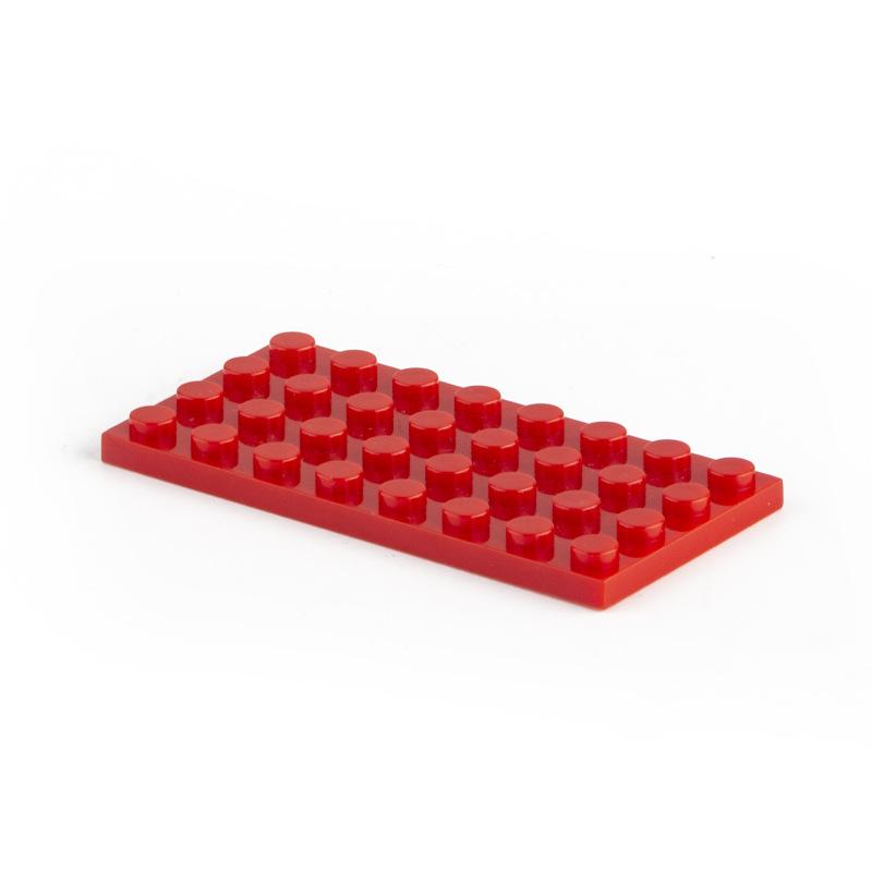 Non-Toxic 20 Pcs 4X8 Dots Baseplate Particles Building Blocks Plate 3035 Bricks Accessories Diy Classic Educational Children Toys