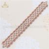 Hot Selling Handmade Crystal Rhinestone Appliques Easy to Apply Iron-On Bridal Wedding Dresses Sash Pearl Shape Crystal Stones
