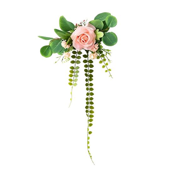 1Pc Artificial Flowers Curtain Curtain Tie Realistic Tieback Decorative Flower Peony Rose Sunflower B