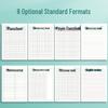 16K Vocabulary & Composition Notebook for Grades 3-6 with Pinyin, Math, English, and Language.