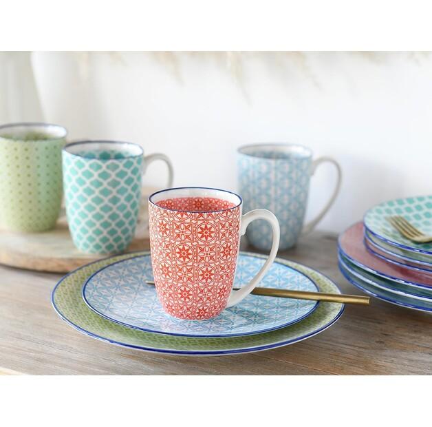 CreaTable Mediterranean Combined Tableware Set, 16 Pieces (17362)