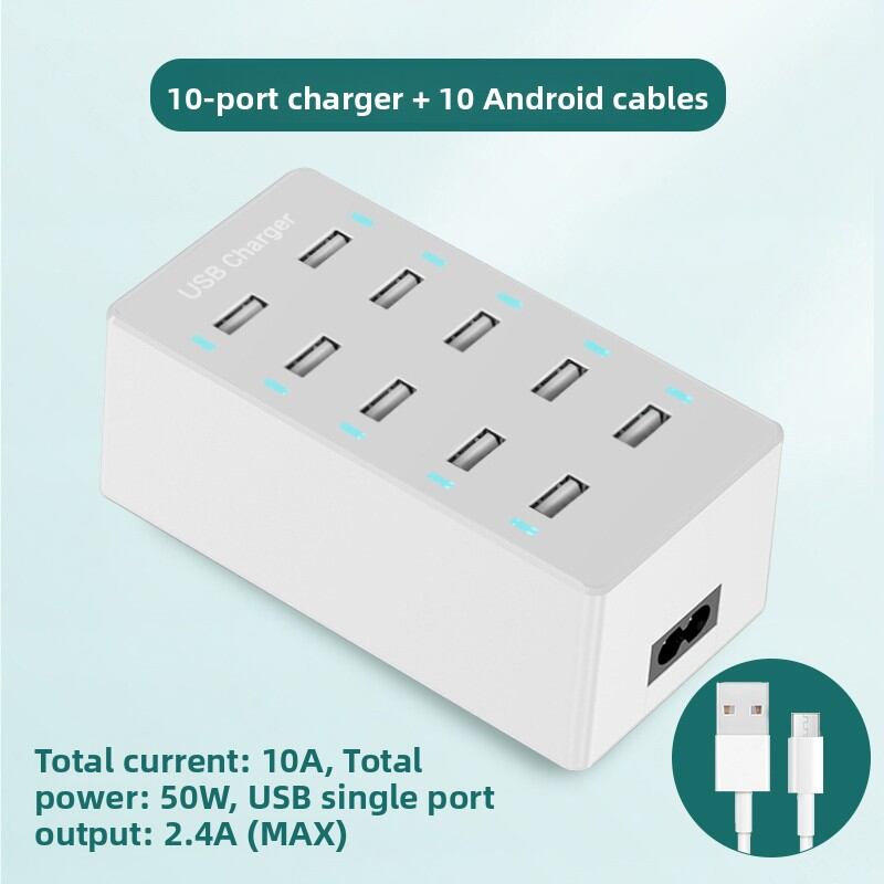 Earise | Multi-Function Multi-Port USB Charger 15 Ports