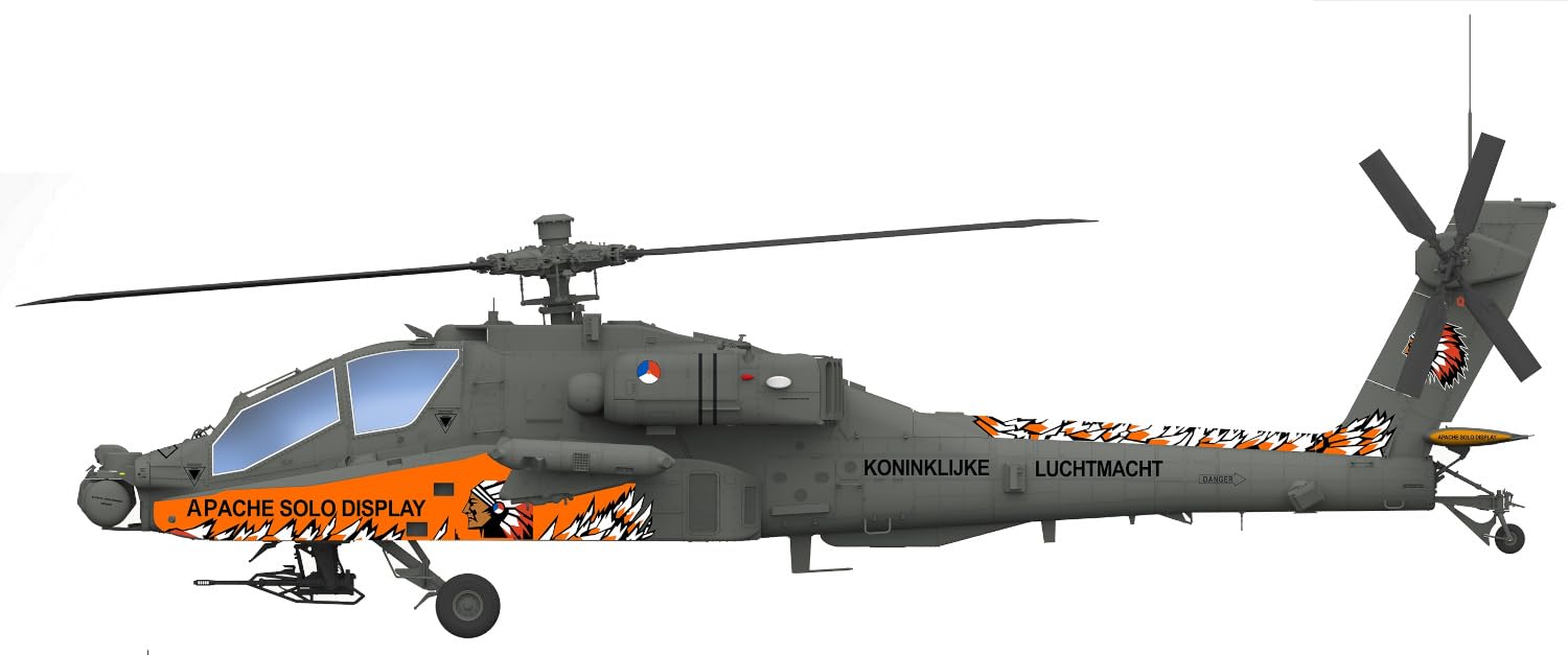 

Takom 1/35 Dutch AH-64D Special Marking Plastic Model Kit TKO2609 (Helicopter)