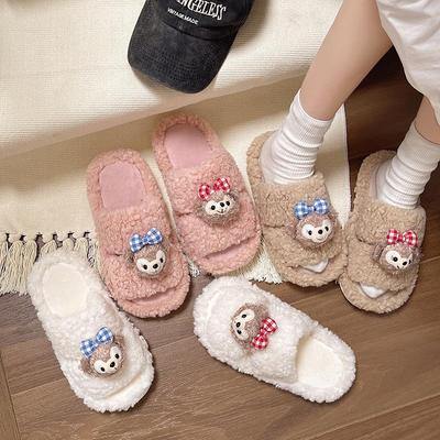 Cute Plush Cotton Slippers